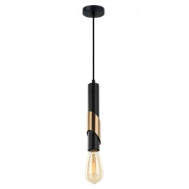 CLA-Golda: Interior Tube Pendant Lights - Matt Black